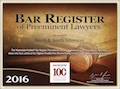 Bar Register of Preeminent Lawyers